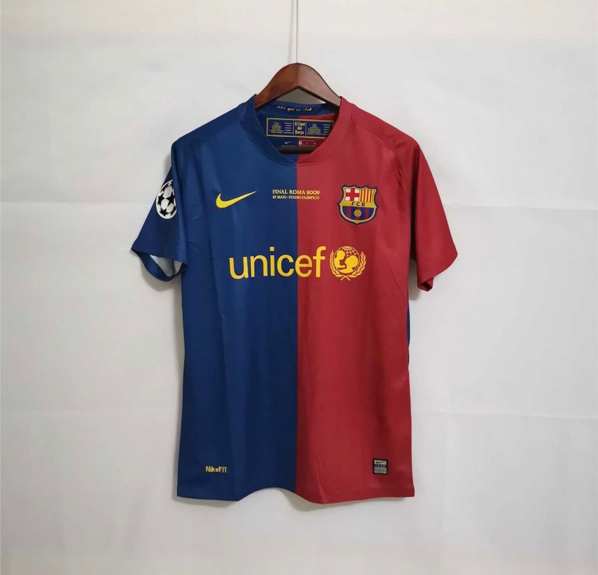 Barcelona 2008/09 Home Shirt (UCL Final Version)